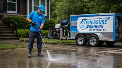 House Washing in Greenville, SC