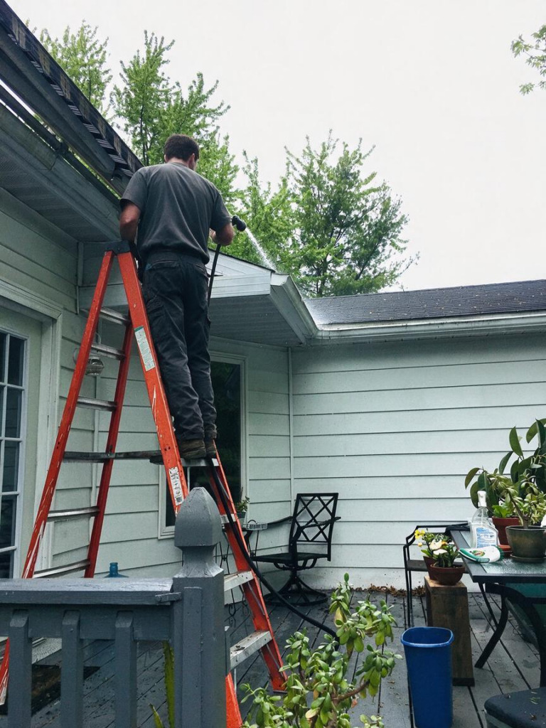 Roof Soft Washing in Greenville, SC