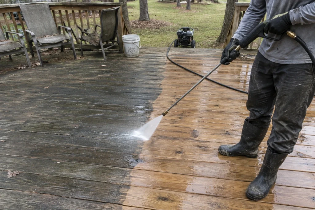 Deck & Patio Cleaning in Greenville, SC