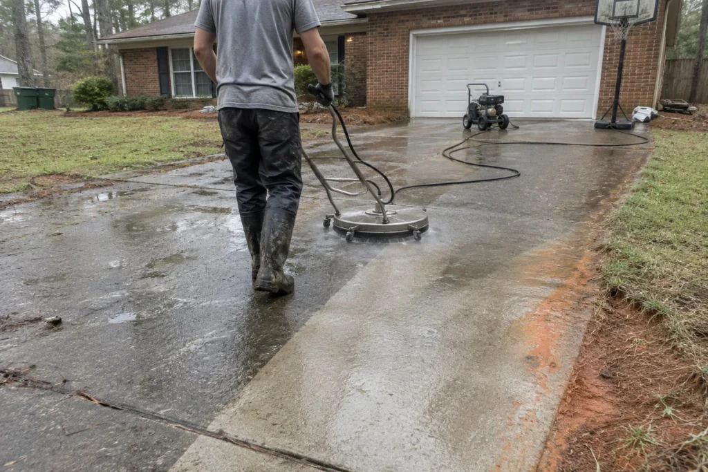 Driveway Cleaning in Greenville, SC