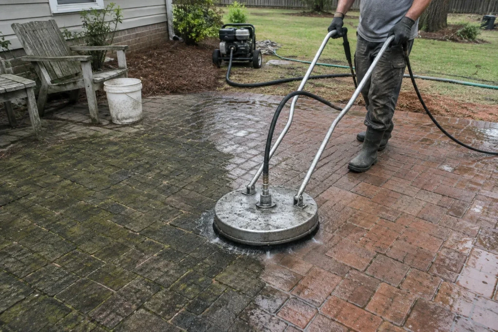 Paver Cleaning & Sealing in Greenville, SC